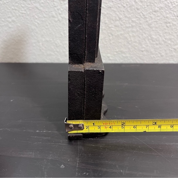 Vintage Cast Iron Grandfather Clock Still Bank Fleur-de-lis Antique Coin Bank - Picture 14 of 14